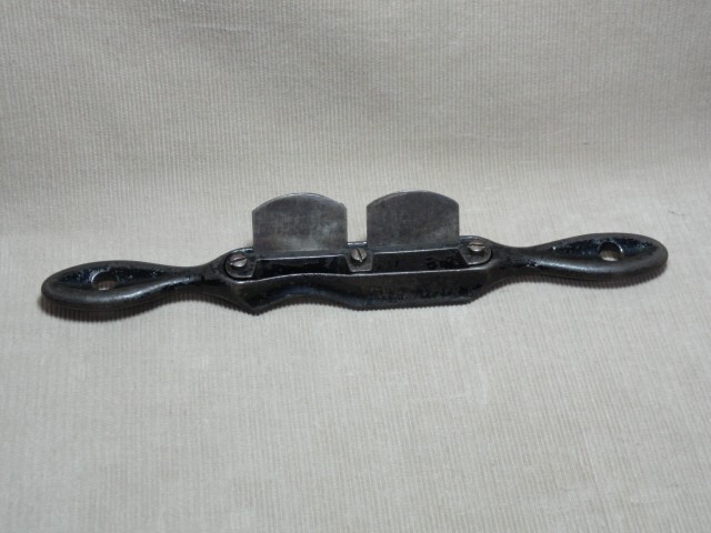Union Mfg Co Early Logo No 117 Double Iron Spokeshave Spoke Shave Bridgeport CT
