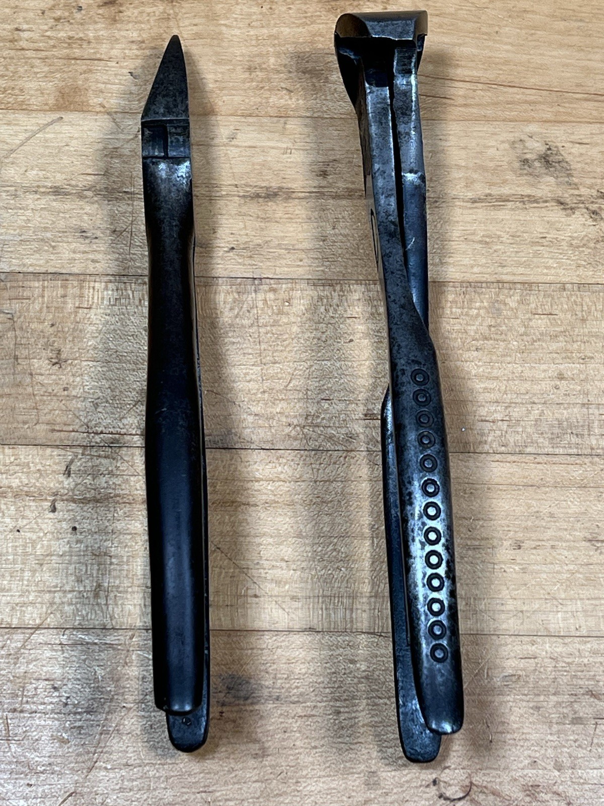 Lot of 2 Vintage Vacuum Grip Pliers: No. 17 Nippers & No. 87 Diagonal Cutters