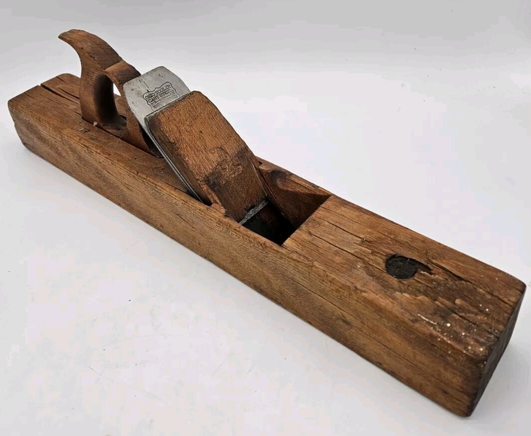 SCIOTO WORKS No. 21 Wood Block Plane 21 7/8″ long with Ohio Tool Blades