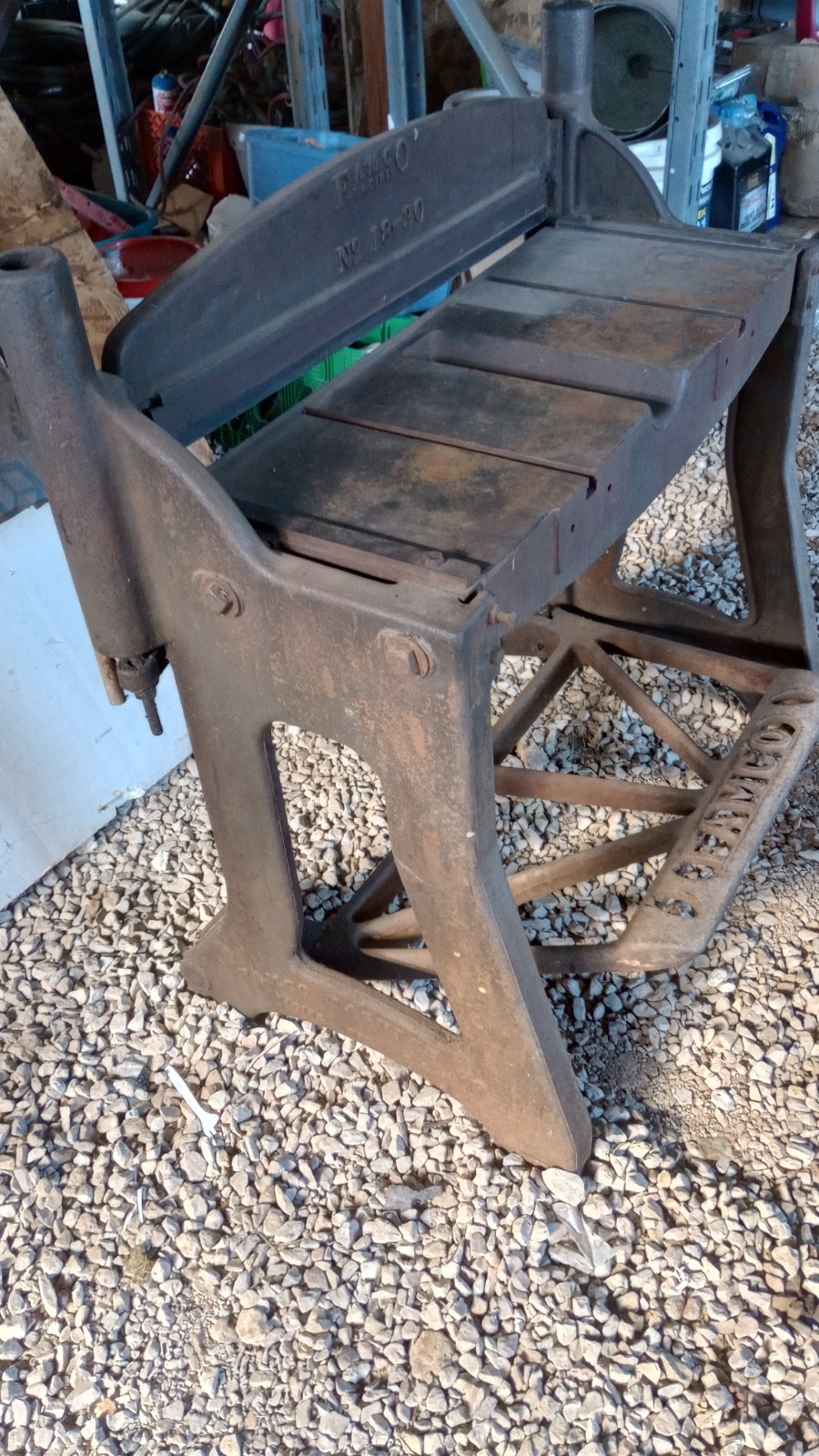 FAMCO Racine No 18-30 Steel Metal cutter Made In 1930-1950