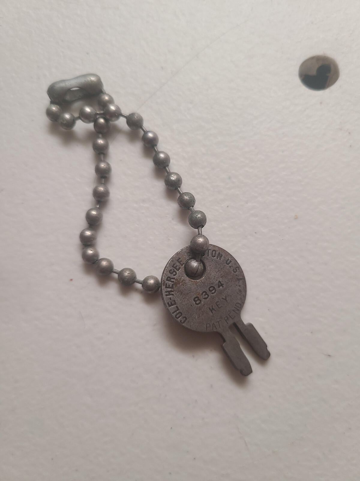 Vintage Pair of Two Cole-Hersee Machine Equipment Engine Diesel Keys USA