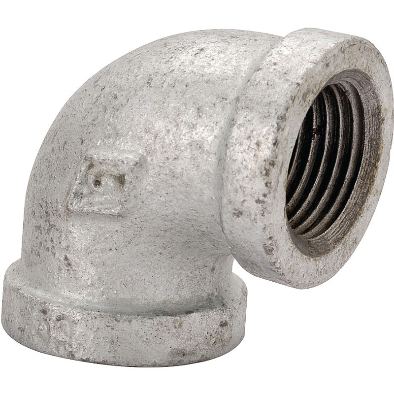 ProSource 2B-3/4X1/2G Reducing Pipe Elbow, 3/4 x 1/2 in, Threaded, 90 deg Angle