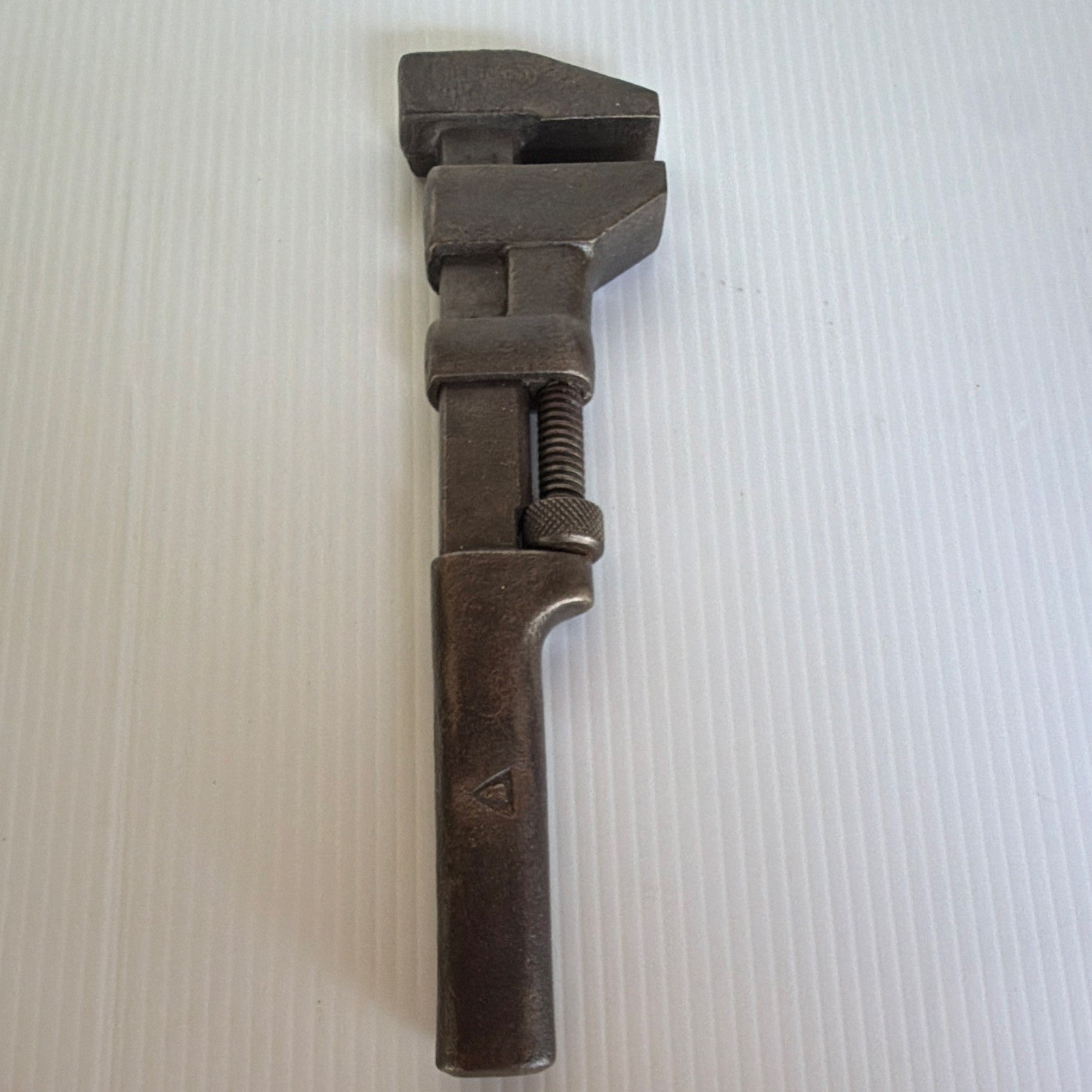 Vintage Billings USA Adjustable Wrench / Pipe Wrench Tool Stamped Approx 10 in