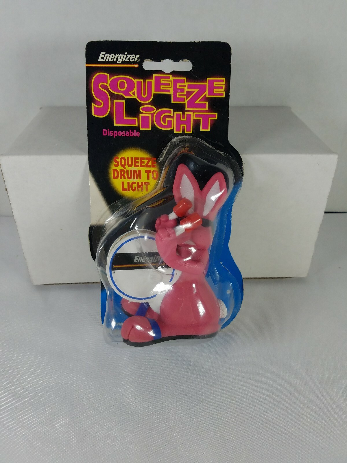 Vintage~ENERGIZER BUNNY~Squeeze Light~FLASHLIGHT~DOES NOT WORK