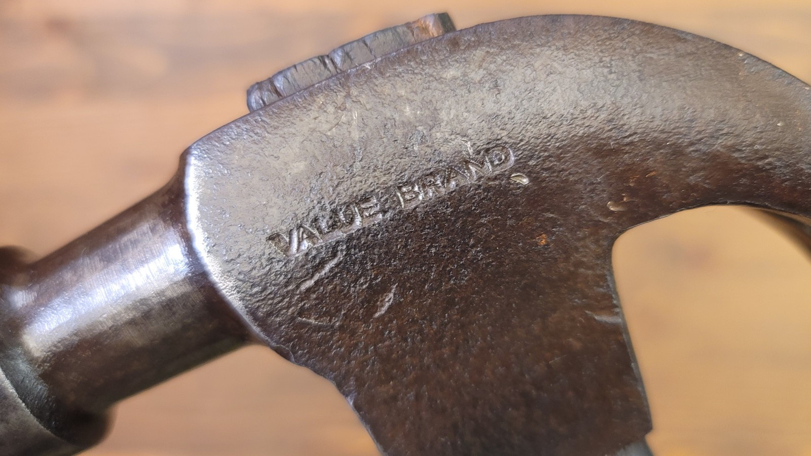 Vintage “Value Brand” Claw Hammer Old Tool Wood Handle – Relic of the Past