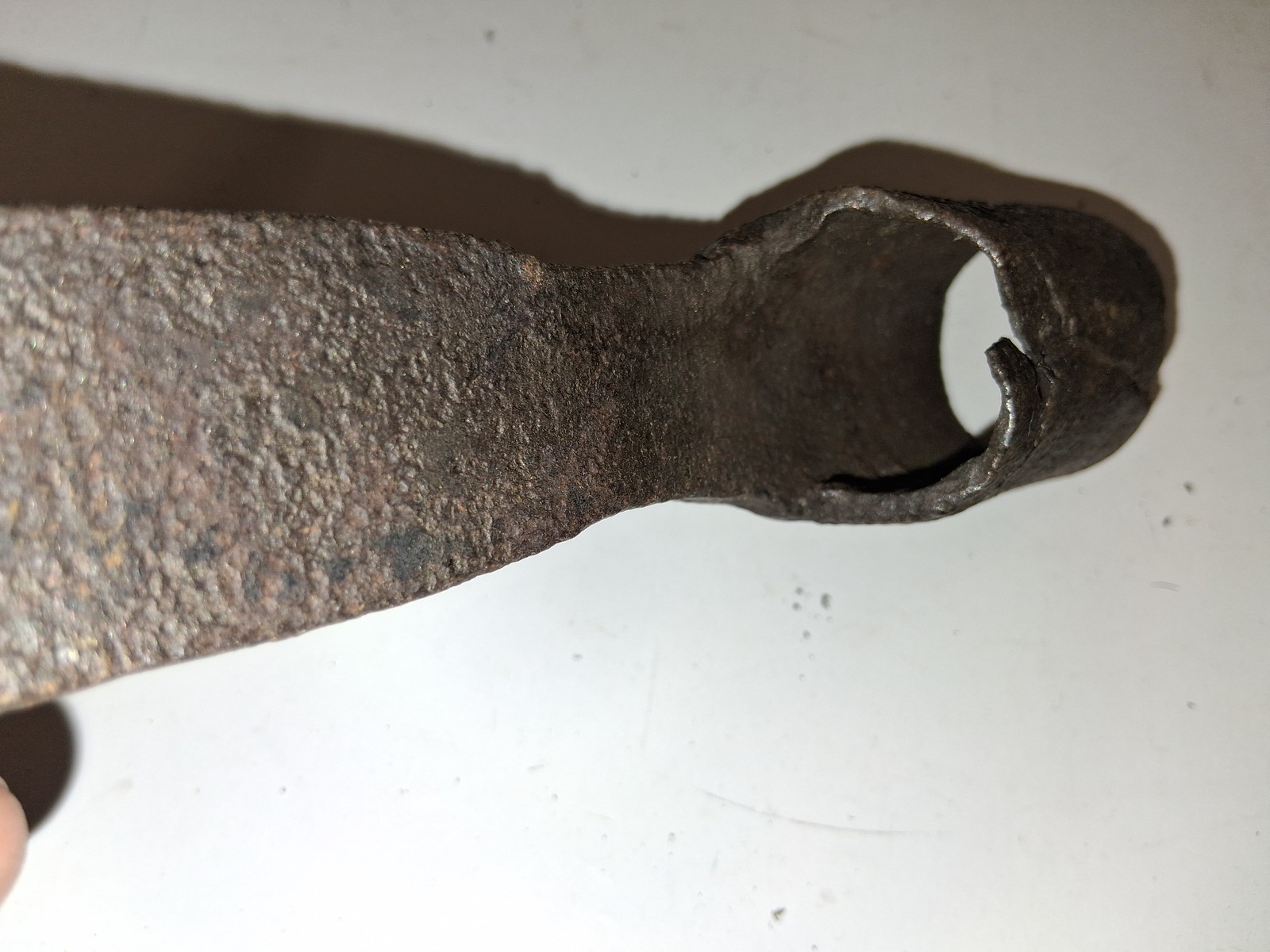 Antique Wrought Forged Logging Hook Boat Hook Head Ice Pike Blacksmith Primitive
