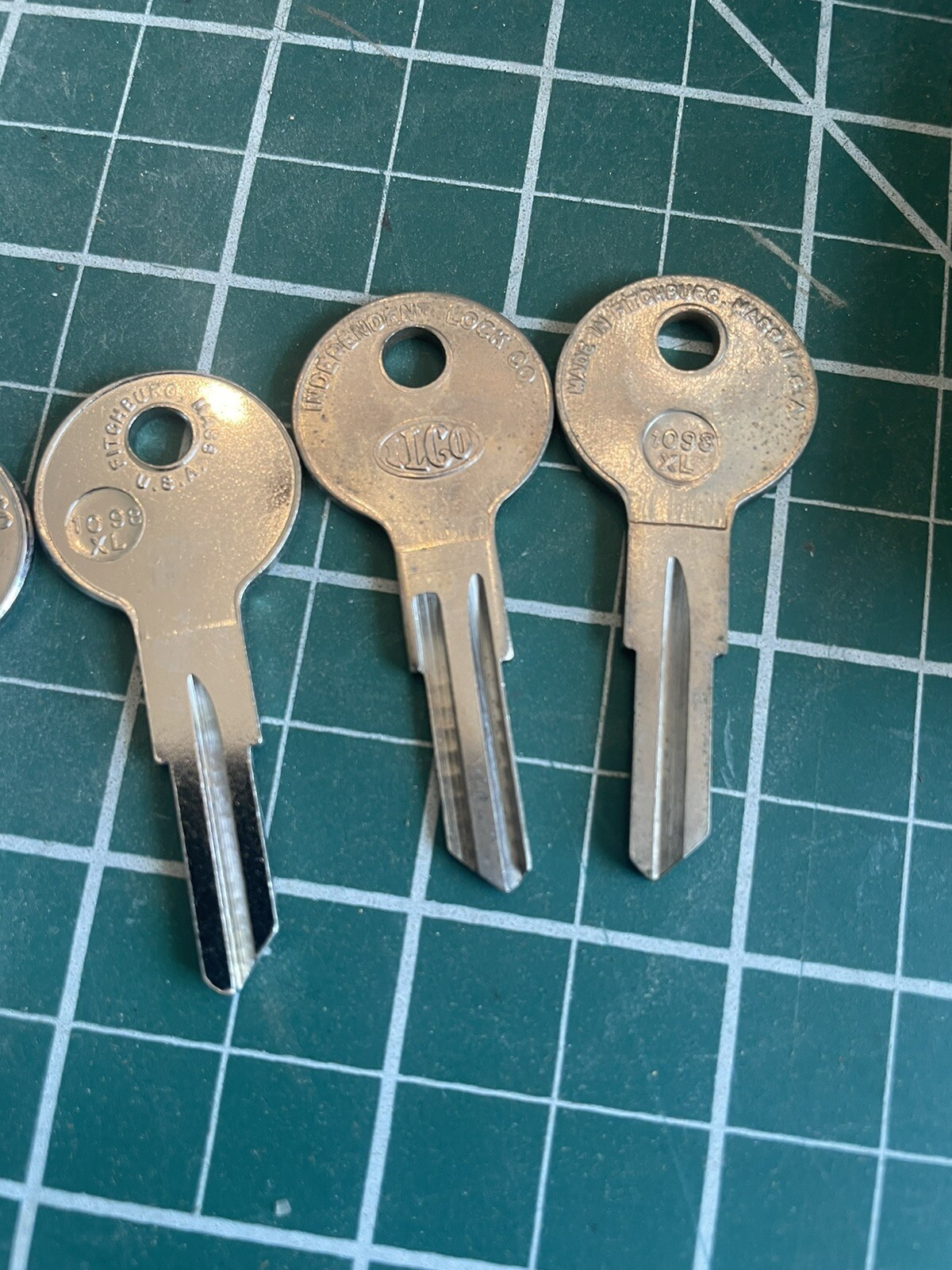 5 Ilco For Briggs And Stratton 1098xl Key Blanks Vintage Car Truck Switch