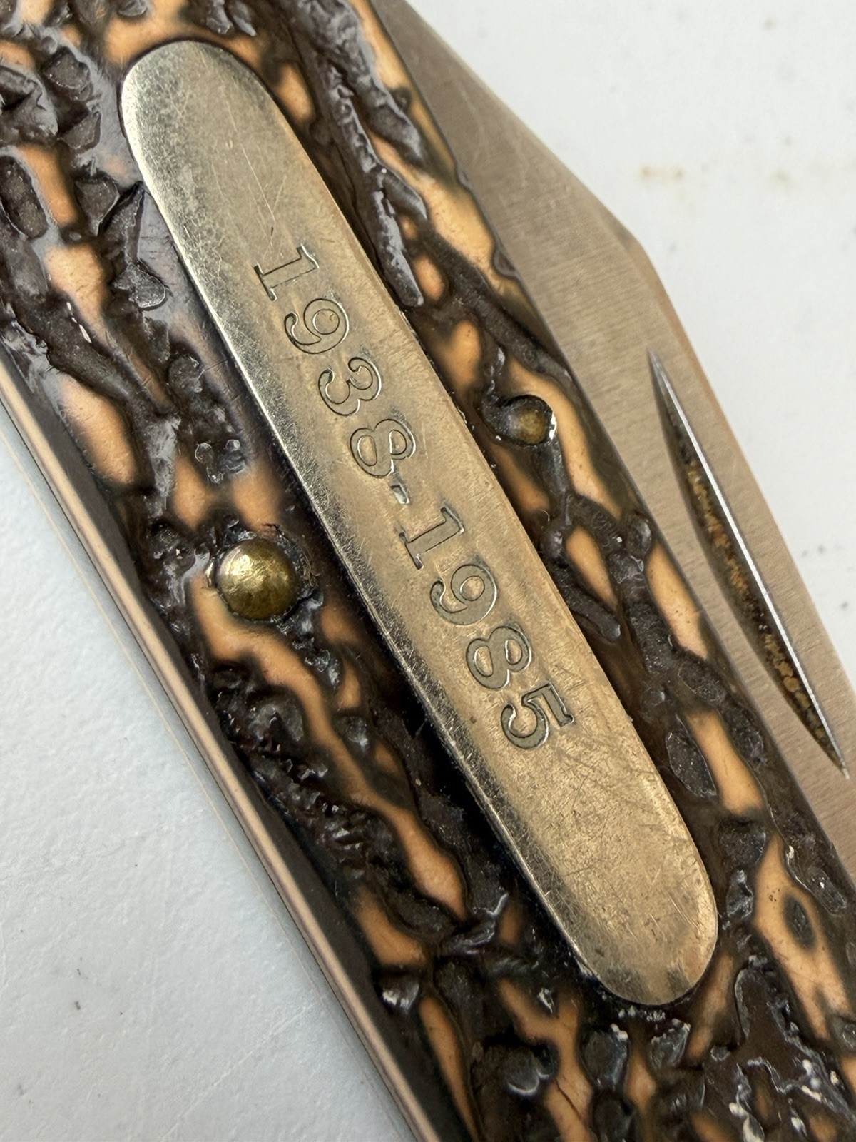 Mac Tools 47th Anniversary Schrade Knife Made In USA 1938-1985 Limited Edition.