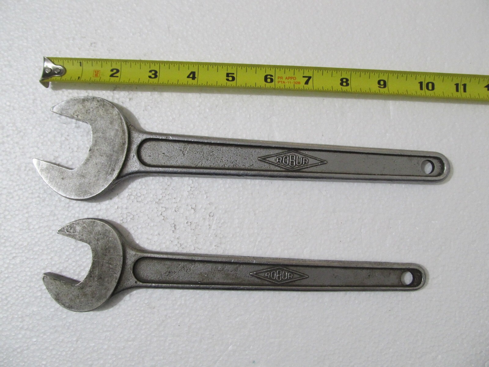 2pcs. Vintage ROBUR Wrench 27mm & 32mm Spanner – (Auto Tool Kit Italy ??)