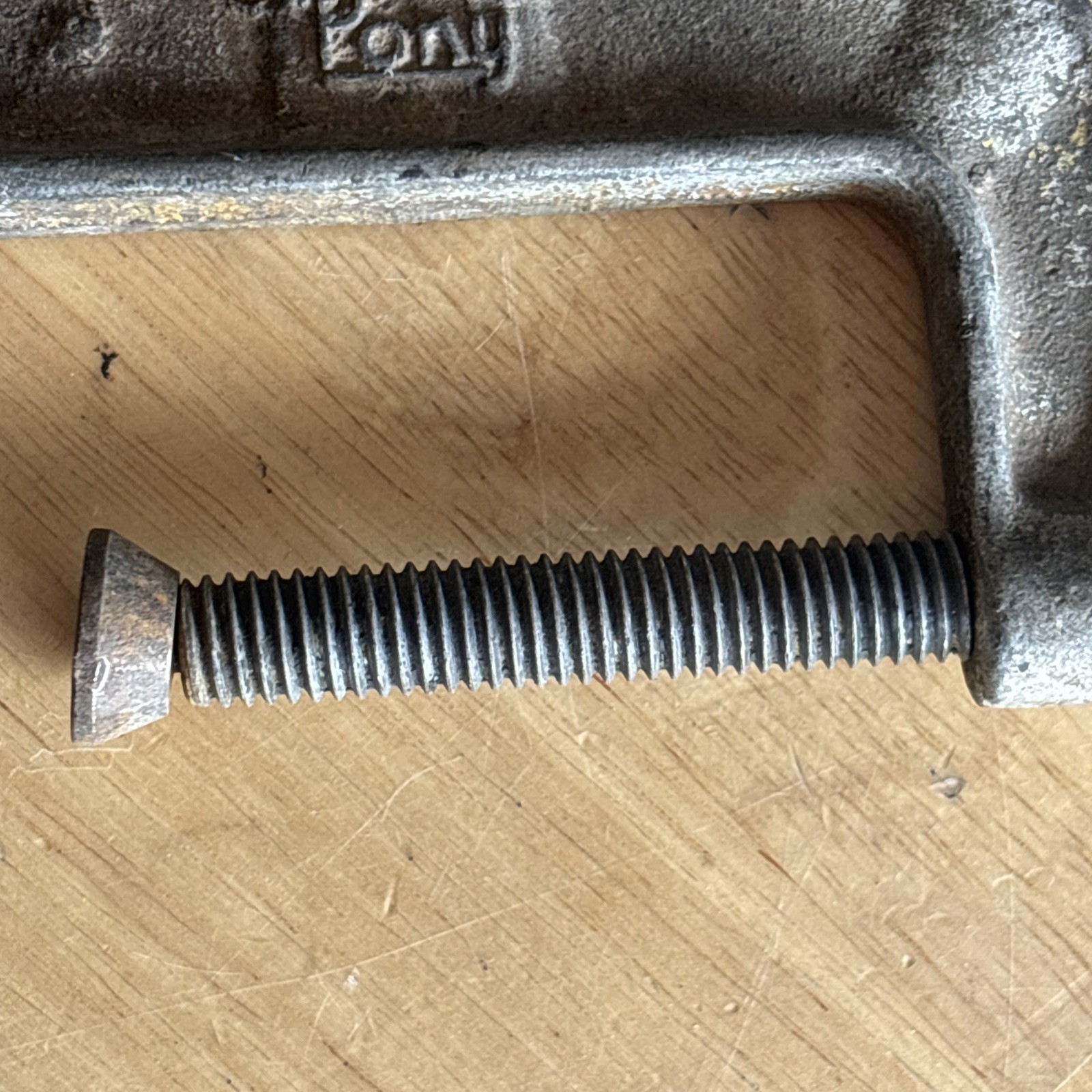 Pony 3″ x 1-3/8″ C Clamp C-Clamp No. 243 Vtg Made in USA