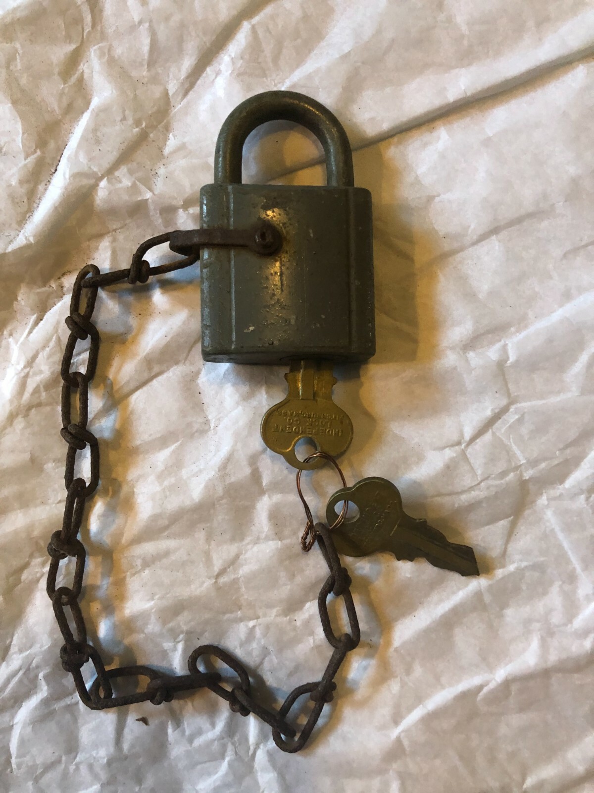Vintage Chicago Lock Co ~ Made In USA With Key
