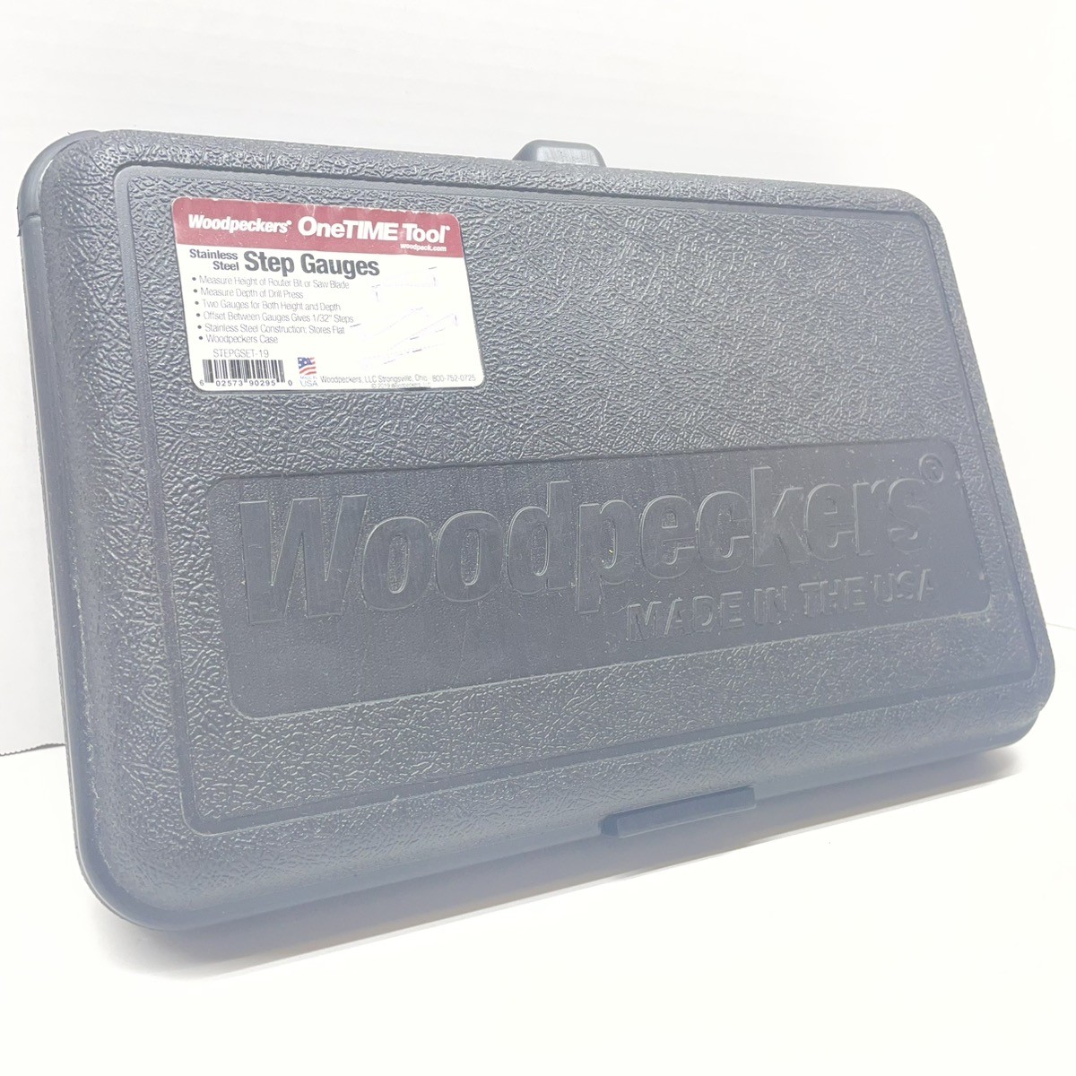 WOODPECKERS STEPGSET-19 STAINLESS STEEL STEP GAUGE SET W CASE (CMP127723)