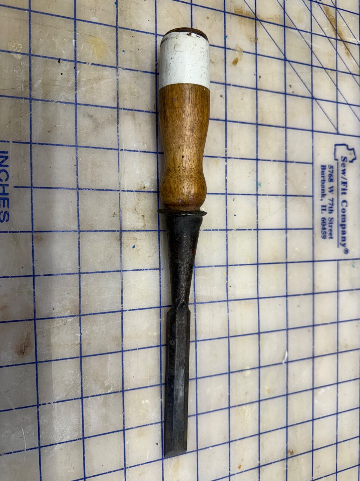 Vintage Erik Aton Berg ESKILSTUNA Sweden 5/8 ” Bevelled Chisel