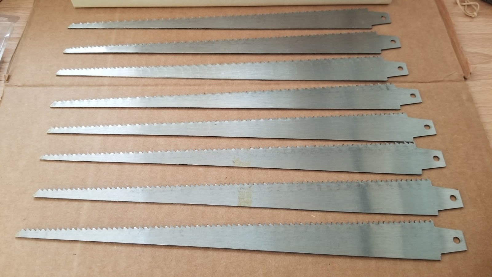8PC DISSTON 101-W For Wood Only 12″ Hand Saw Cutting Blades , NOS