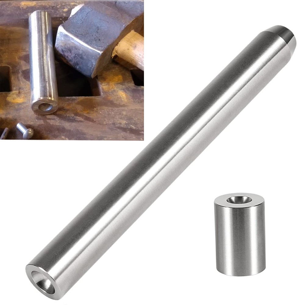 Blacksmithing Forging Tools Blacksmith Rivet Doming Tools Fit Factory 1/4″ Shaft