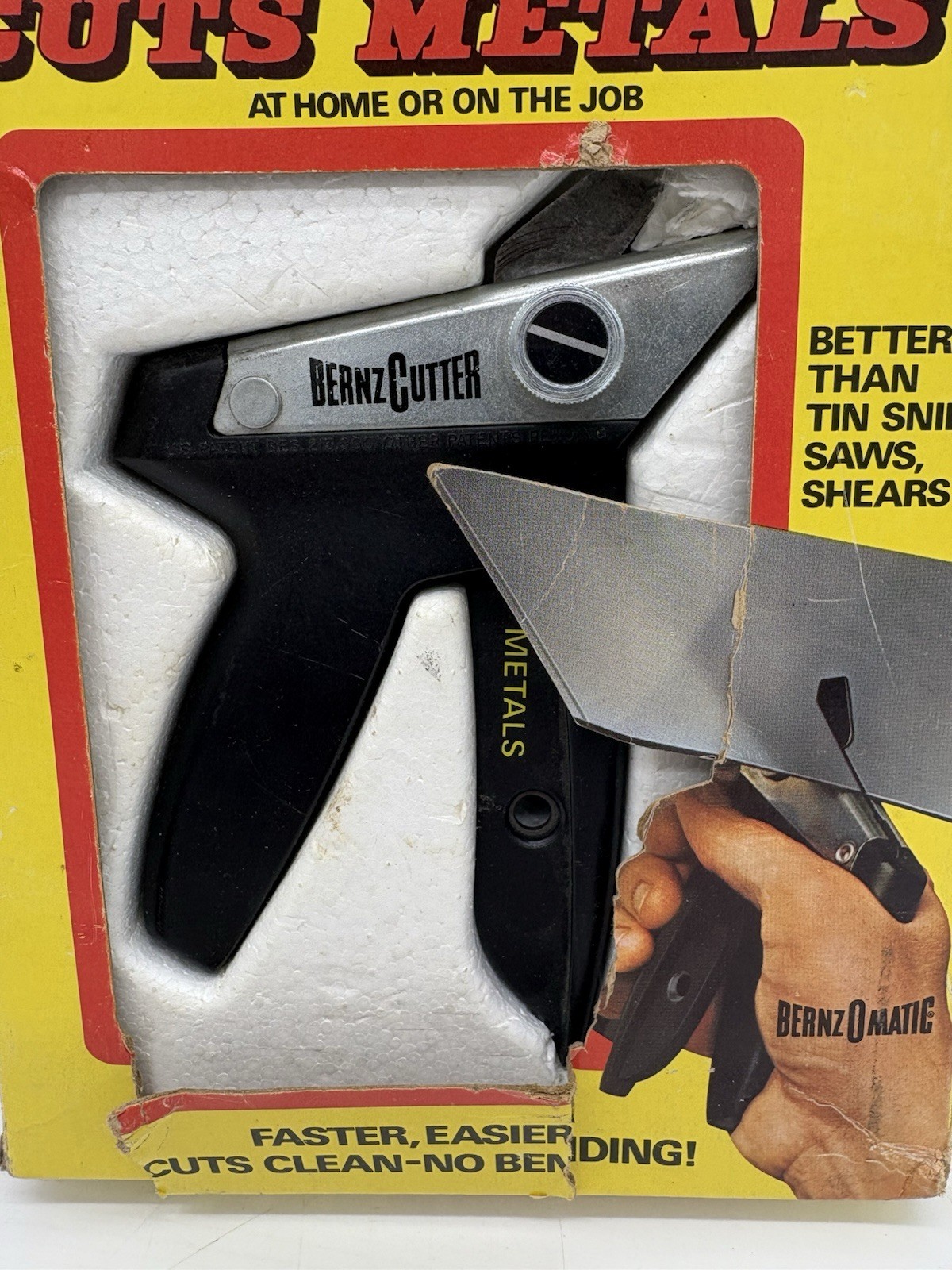 Vintage BernzOMatic BernzCutter CT20 Multipurpose Metal Cutting Tool +Box/Manual