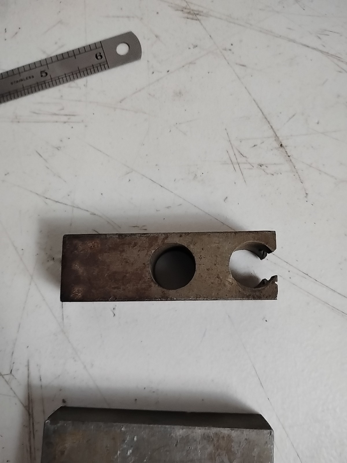 Vintage Machinist Steel Bar 15/16″x 15/16″x 2 7/8″ & 2 1/4″x 3/4″x 3″