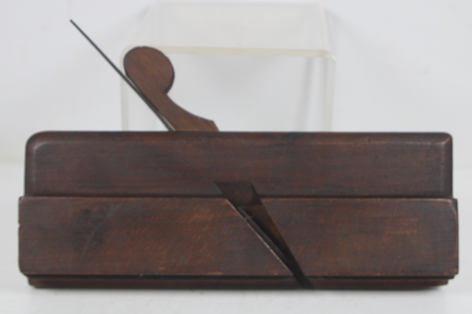 Antique Early 19th C Full Dovetailed Boxed 5/8″ Bead Moulding Plane Inv#CS94