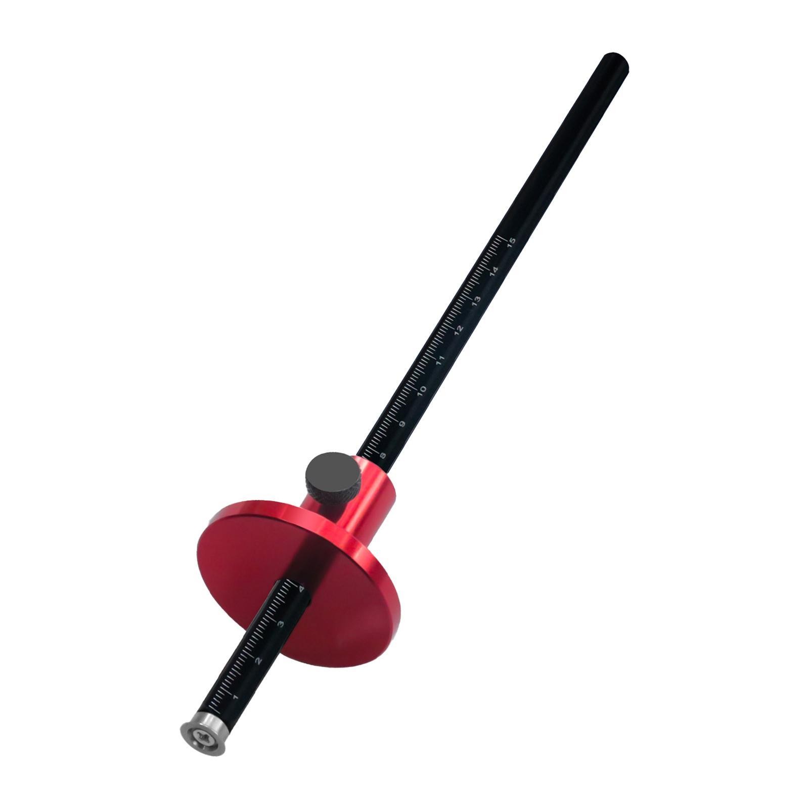 Wheel Marking Gauge Scriber Aluminum Alloy Wear Resistant Quick Measurement