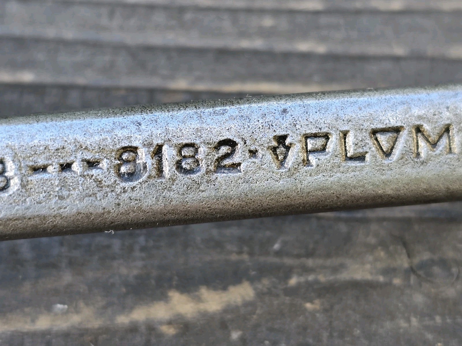 Plomb 5/8″ X 11/16″ 12 Point Offset Box Wrench 8182 Vintage
