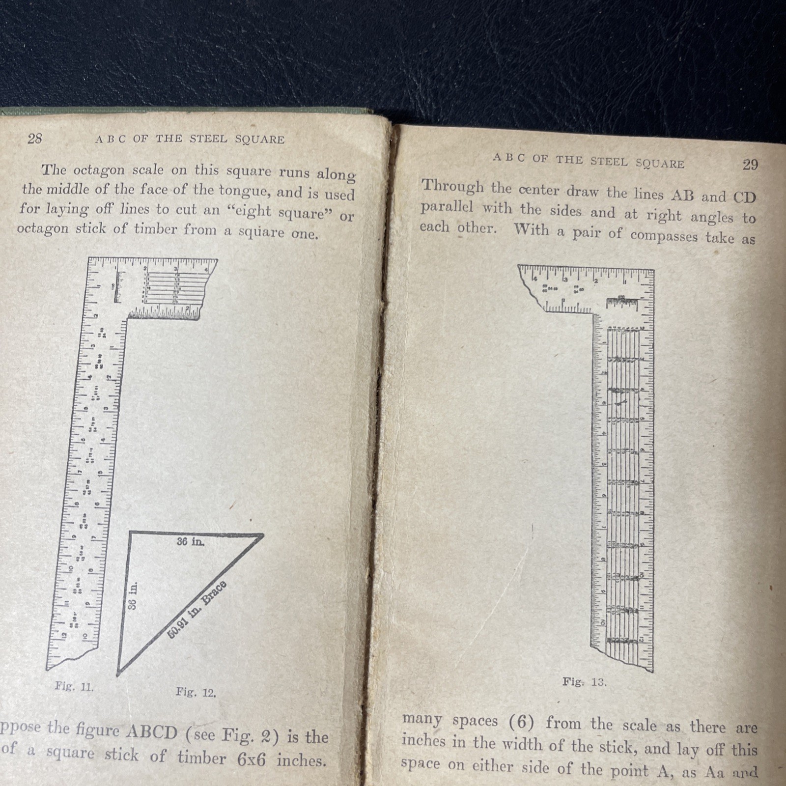 ABC of the STEEL SQUARE and it’s Practical Uses Fred T. Hodgson HC Book
