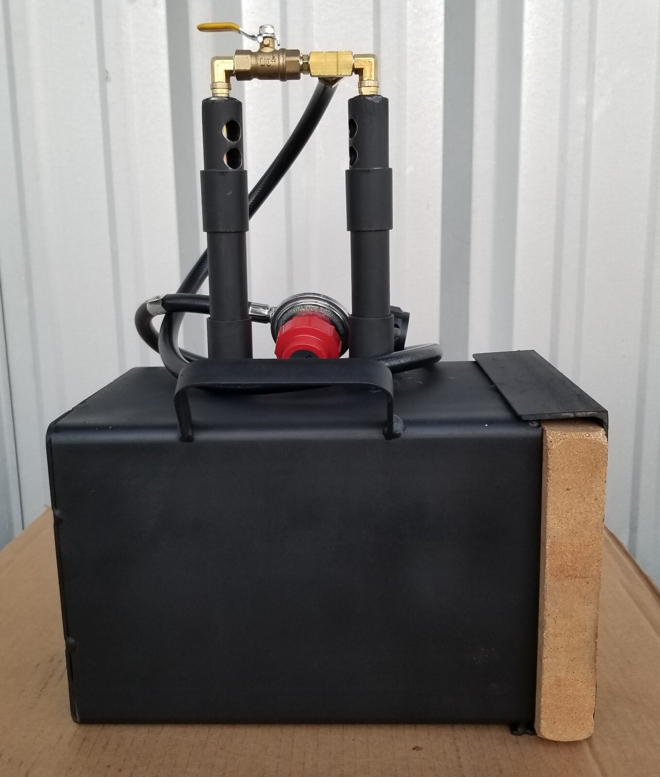 US Made 8″sq Forge Propane for Farrier Knifemaking Blacksmith 2 YRS WARRANTY