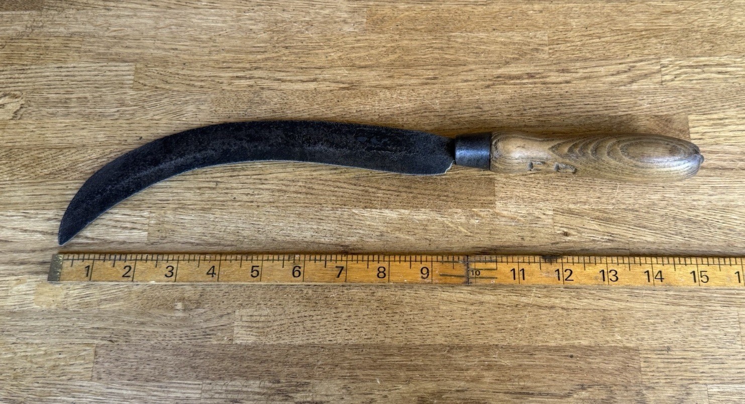 Vintage 9” Scarce Gilpin & Whitehouse Billhook Slasher Hedgelaying Garden Tool