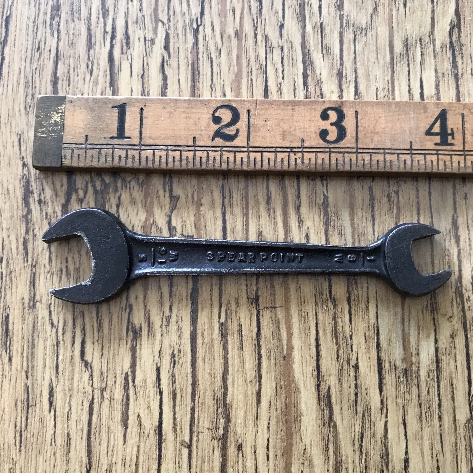 Vintage Spearpoint Spanner 3/16” X 1/8” Whitworth Classic Motorcycles Tool Kit .