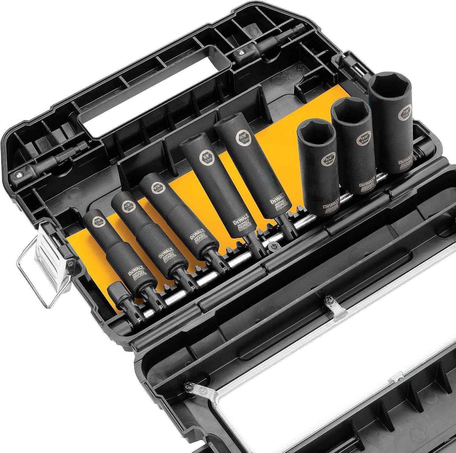 Impact Socket Set 1/2 Drive, 10 Piece 1/4″ to 1/2″ Impact Socket Adapter Set