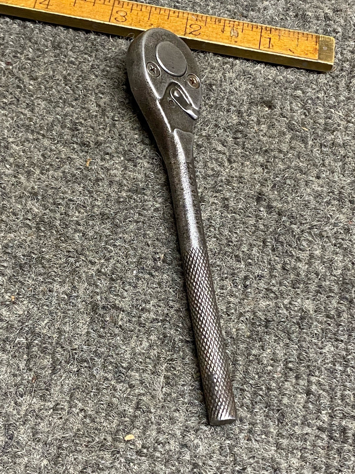 Vintage Plomb 1/4” Dr Ratchet 5” Long No. 4749 USA