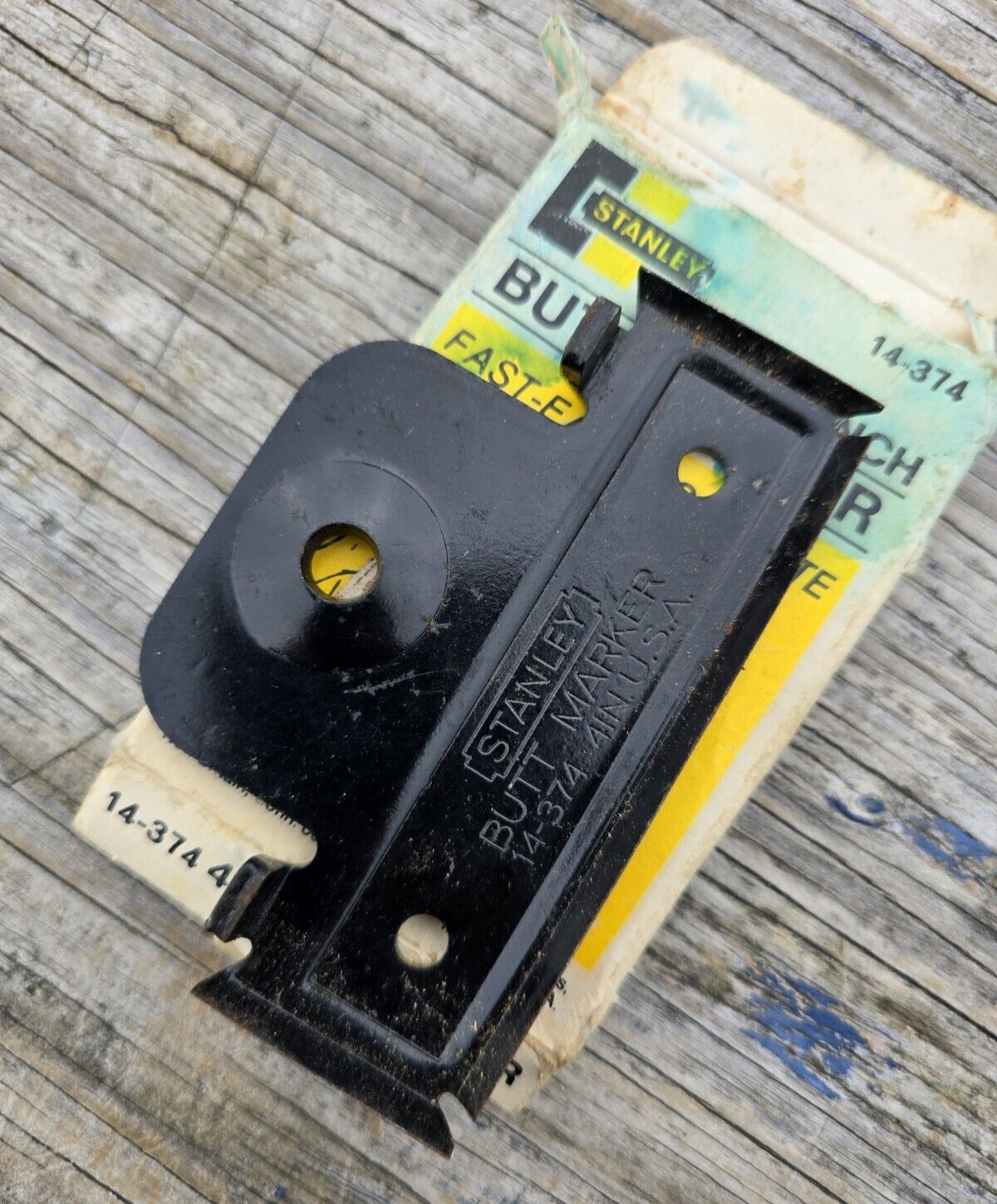 Vintage Stanley 14-374 4″ Butt Marker Gauge USA 1979 Jamb Door Position accurate