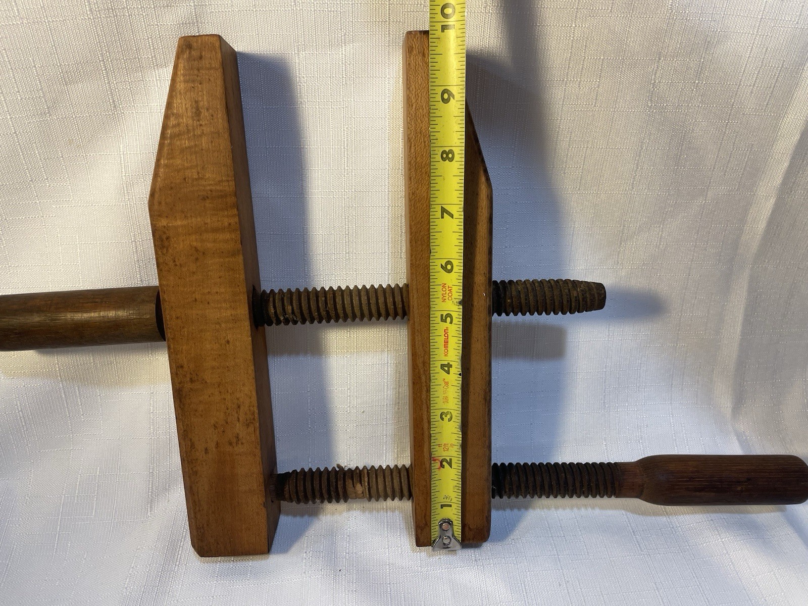 Vintage/Antique Solid Wood Wooden 10″ Screw Clamp