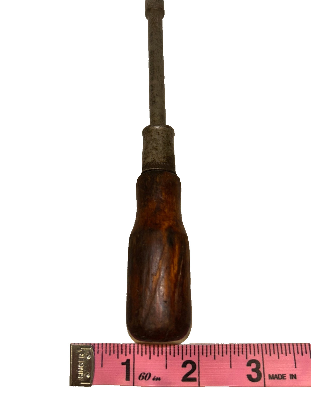 Collectible Vintage WWII-Era Bonney Wood-Handled Nut Driver / Socket Driver USA