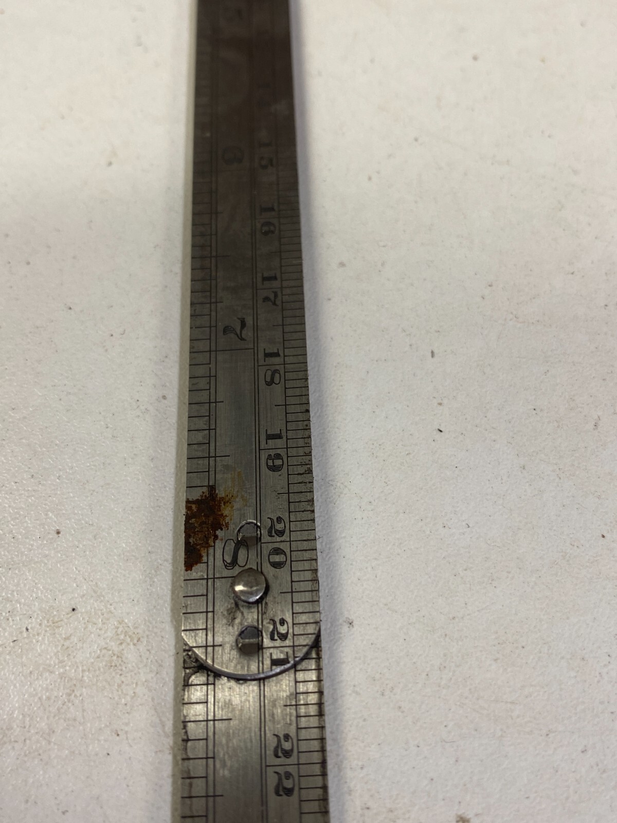Chesterman 891 Folding Rule 12″ Pocket Advertising Imperial Metric 3 Fold Tools