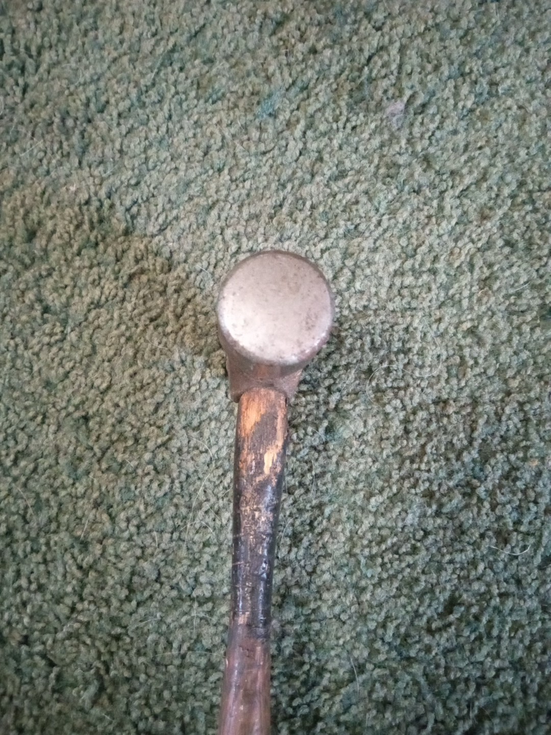 Vintage 16oz Vaughan Ball Peen Hammer Super Steel Great Usable Condition USA Htf