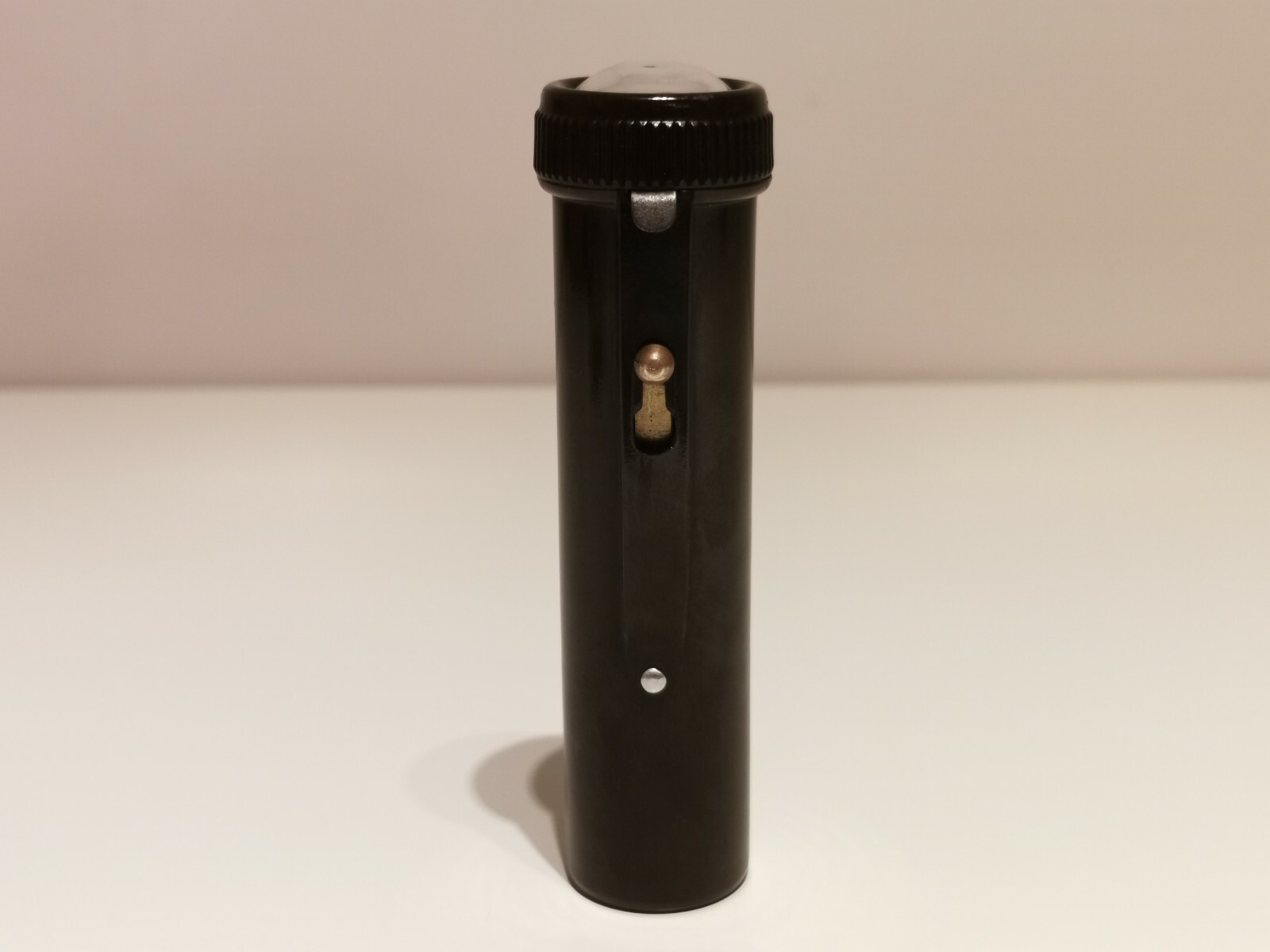 VINTAGE WW2 ERA RARE COLLECTIBLE BULGARIA POCKET BAKELITE FLASHLIGHT “LUCH”