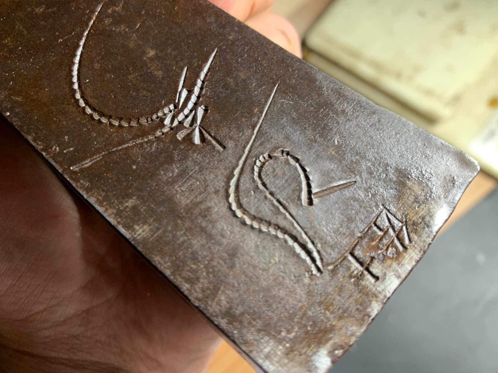 Vintage: Japanese Axe – Nekiri ono (For Root cut and felling) 1120g – hand forge
