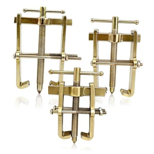 2 Jaw Puller Bearing Puller Set, 3”4”6”Heavy Duty Adjustable Gear Puller