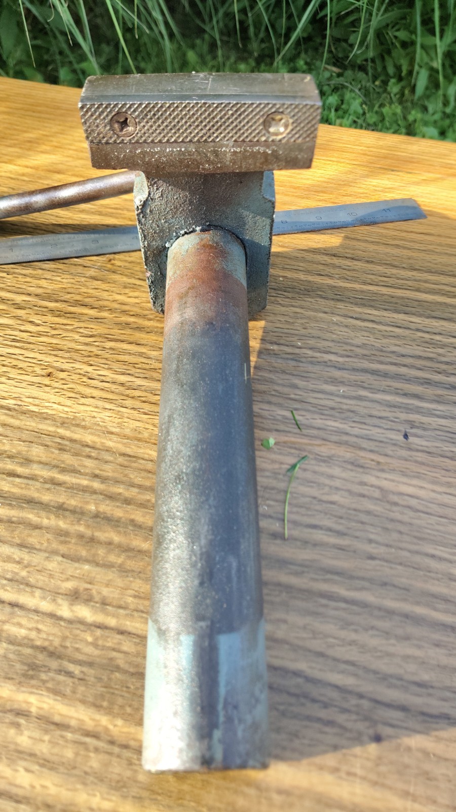 Vtg 1947-55 Craftsman (Columbian) Model 5176 Torpedo 360° Swivel 3 1/2″ Jaw