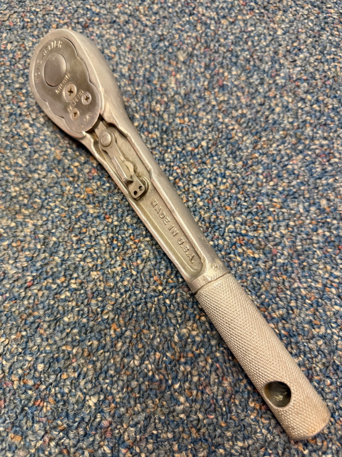 Vtg None Better S40 1/2″ ratchet, late 1930s, vg condition