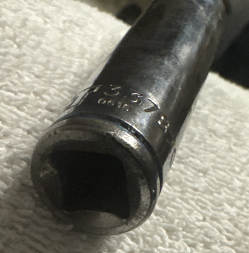 12 mm, Kobalt 3/8″ Drive 12-Point Metric Deep Socket – Blue Band vtg tool