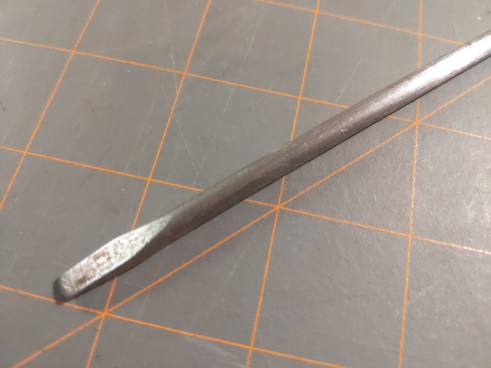 Vintage 1950s Snap-On Octo-Grip Cabinet Screwdriver SD-1410 USA 3/16″ Flat Tip