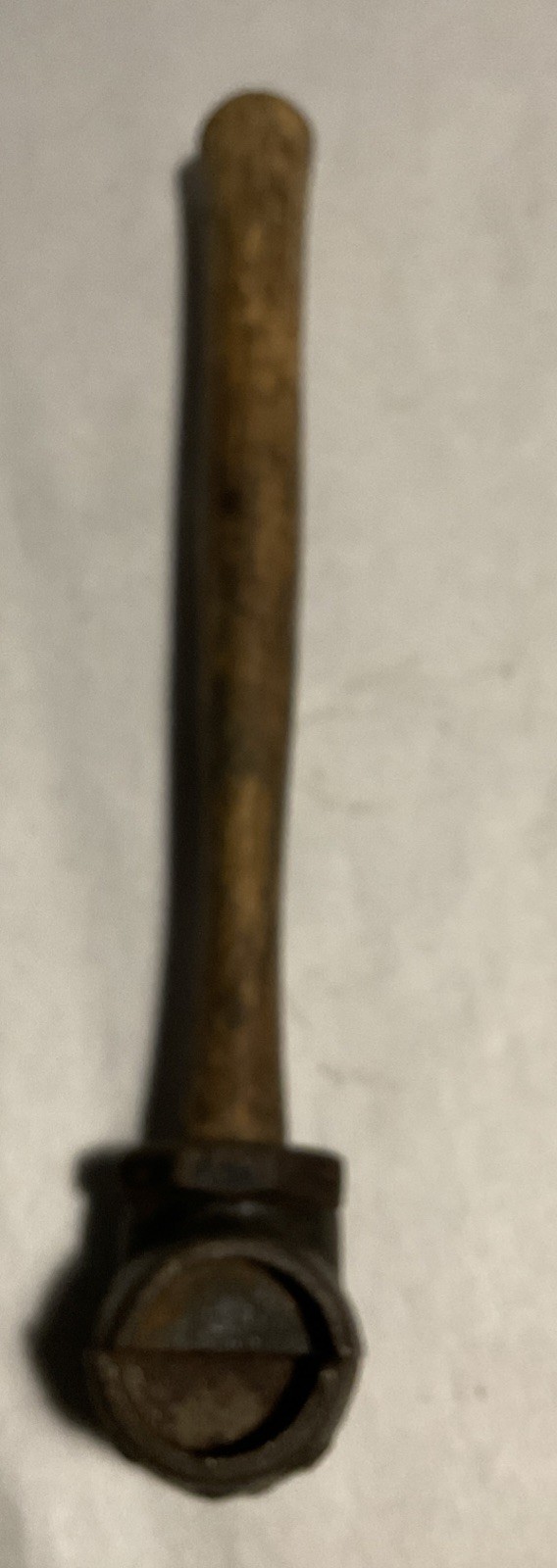 VTG C.S . Osborne # 1 Hammer with Wooden Handle Collectible Tool 3” X 11.5”