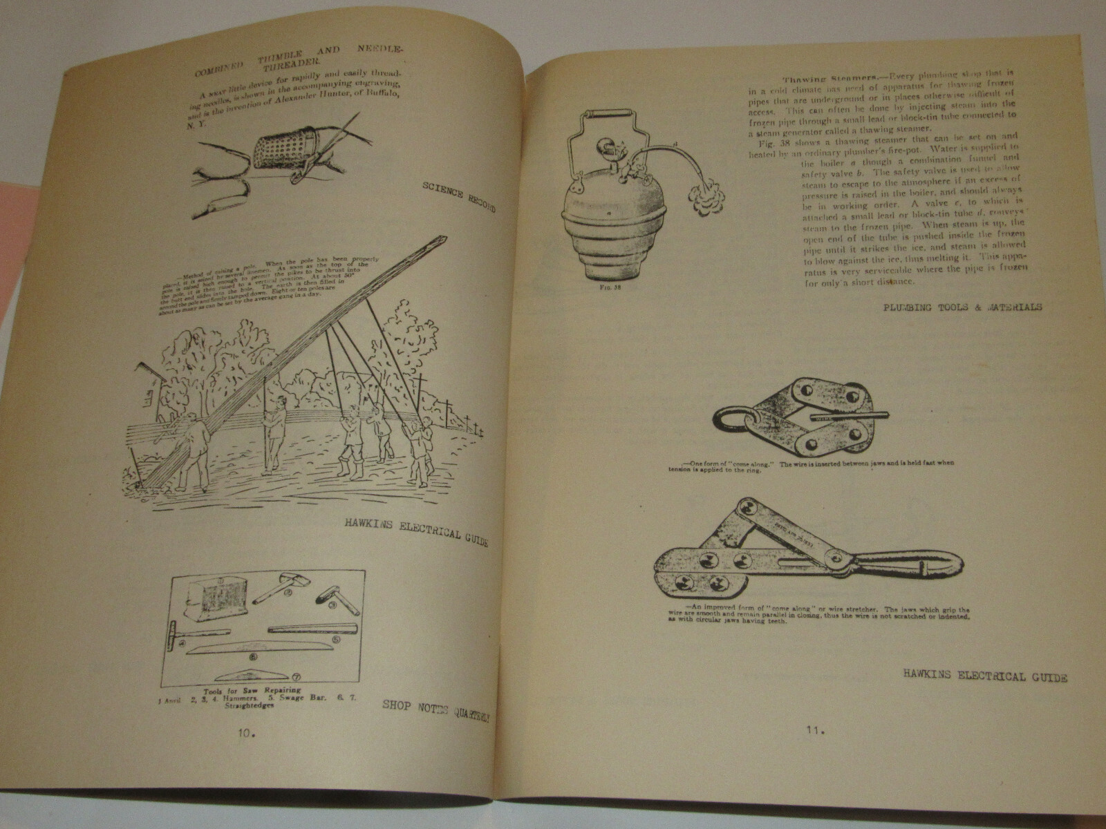 5 VINTAGE 1970s TOOL COLLECTORS PICTURE BOOKS! EARLY TRADES & CRAFTS SOCIETY!