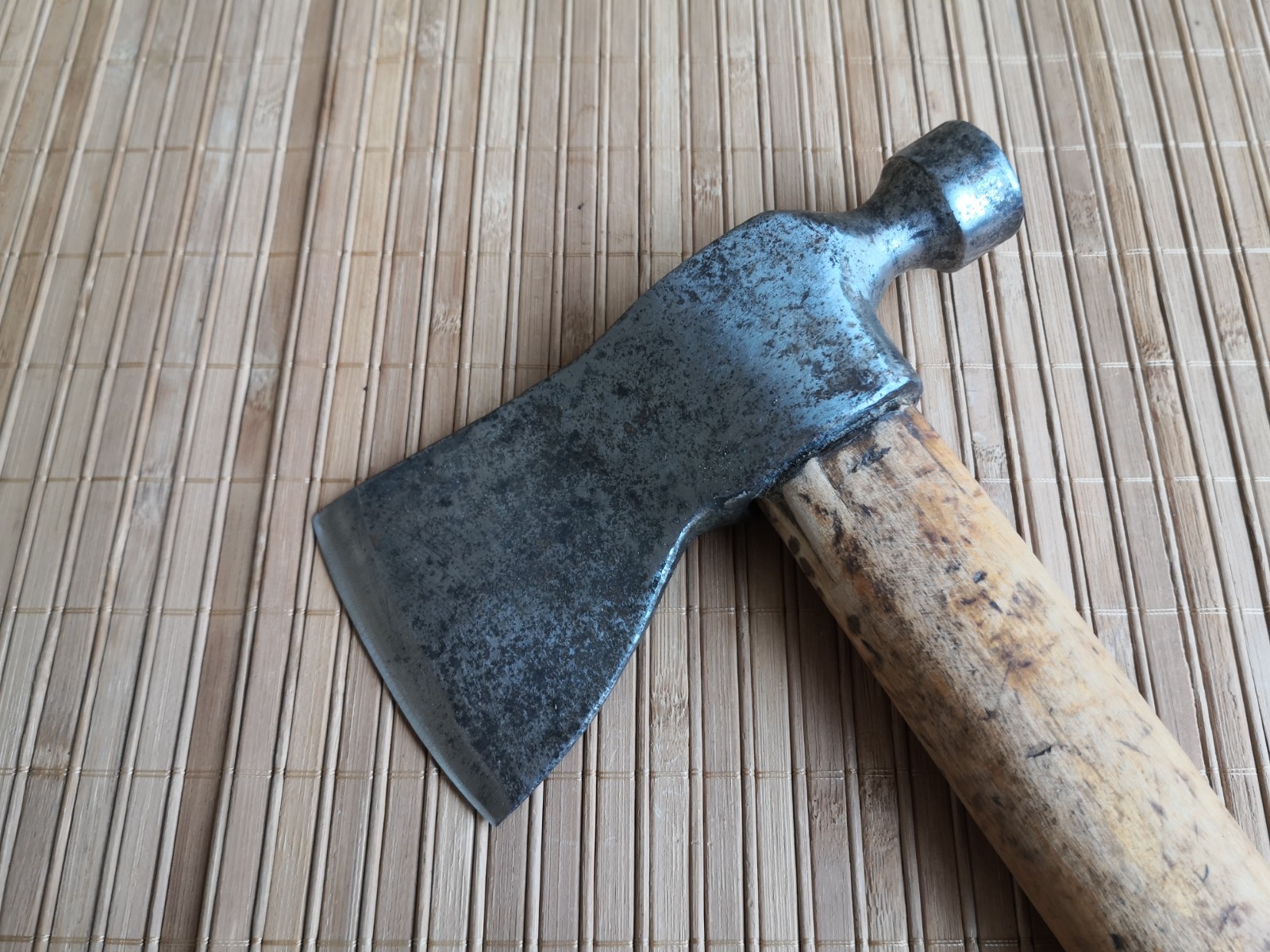 Tourist, camping axe. Tourist ax – hammer. Vintage Soviet small camping hatchet.