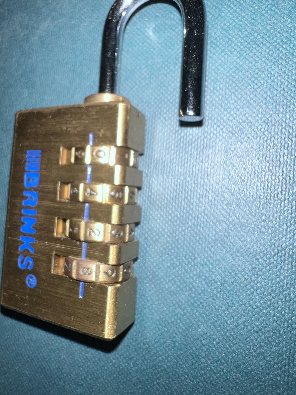 LOT OF 6 COMBINATION LOCKS NEW—4 EL PORTAL+ 1 PRESTO LOCK ADVERTISING + 1 MORE