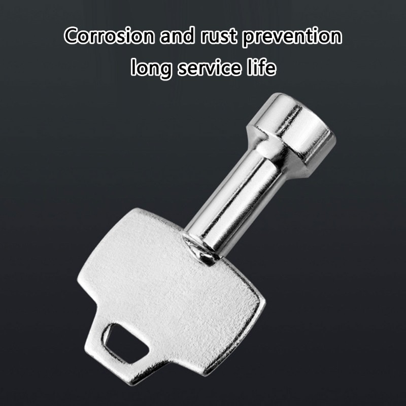 10Pcs Triangular Socket Spanner Key for Gas and Water Meter Box Wrench Tool Key