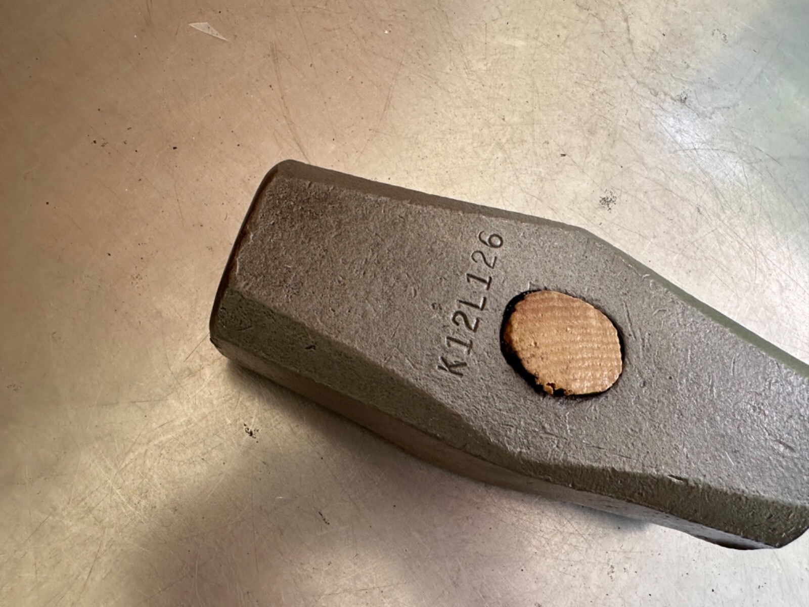 Vintage 12 Pound Sledge Hammer K12LL26 Metal Working Blacksmith Tool #BB