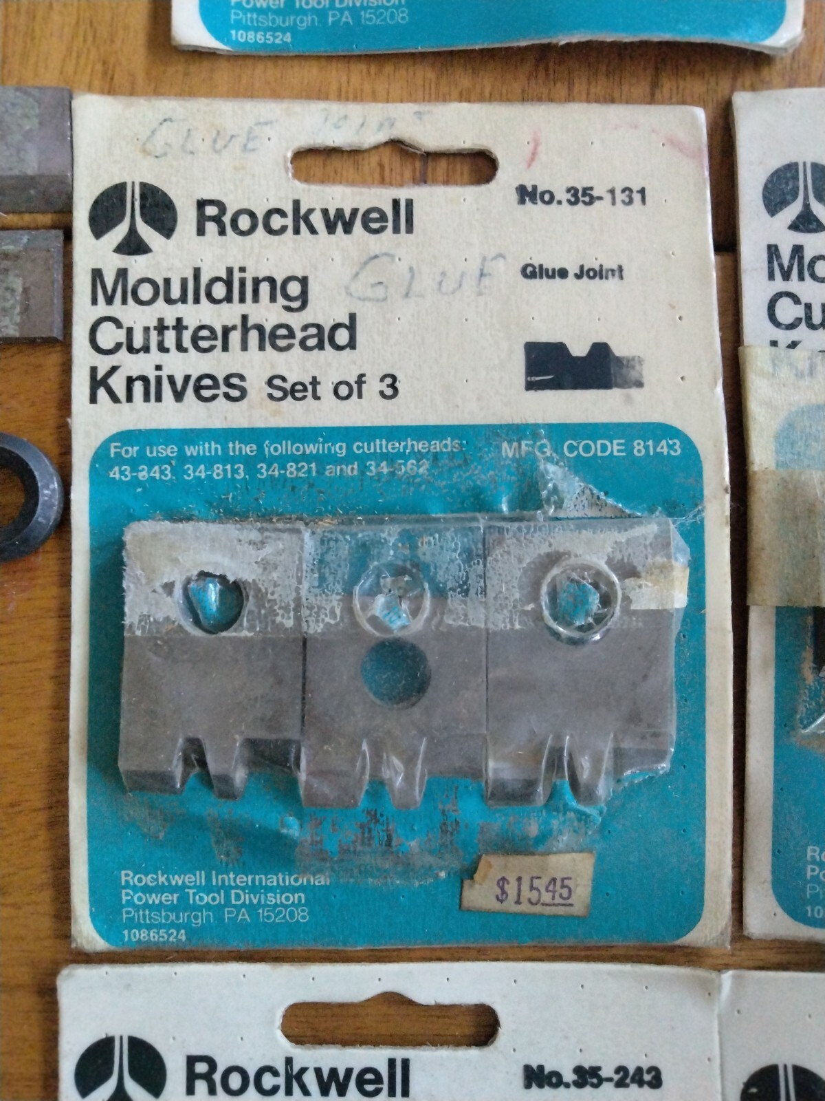 New Rockwell-Delta Moulding Cutter Head for 5/8″ or 1/2″ Arbor saws – 12 blades