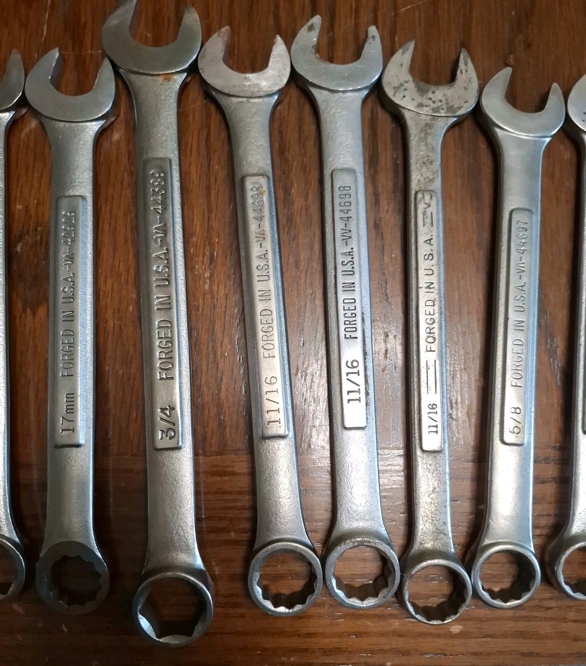 VTG LOT OF SEARS CRAFTSMAN WRENCHES- 27 TOTAL 2 METRIC